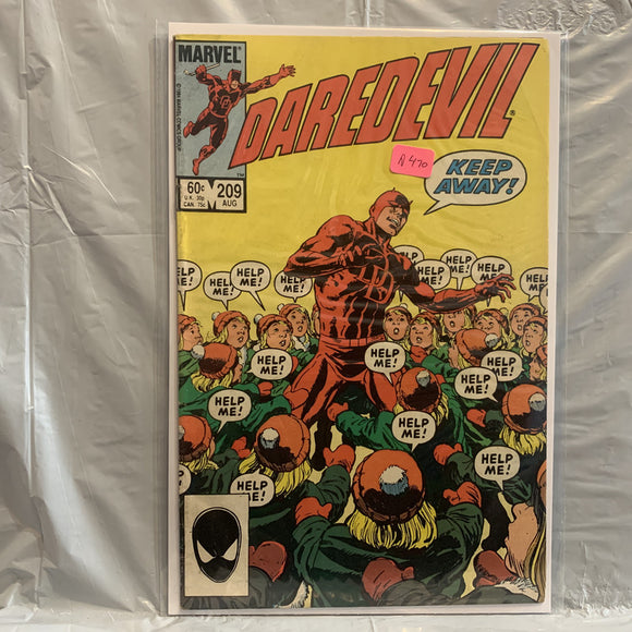 #209 Daredevil Keep Away Marvel Comics AW 8059