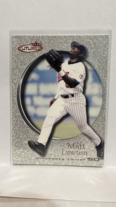 #161 Matt Lawton Minnesota Twins 2001 Fleer Futures Baseball Card