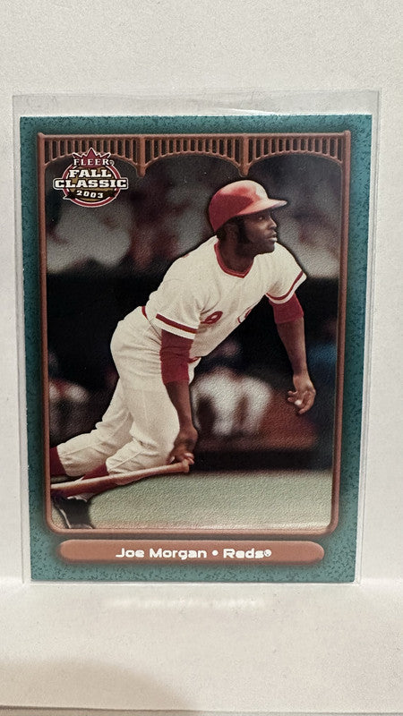 #25 Joe Morgan Cincinnati Reds 2003 Fleer Fall Classics Baseball Card