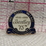 Bentley 75th The Model Village Alberta  Lapel Pin