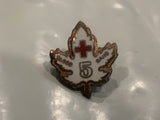 5 times Canaidian Blood Donation Lapel Hat Pin