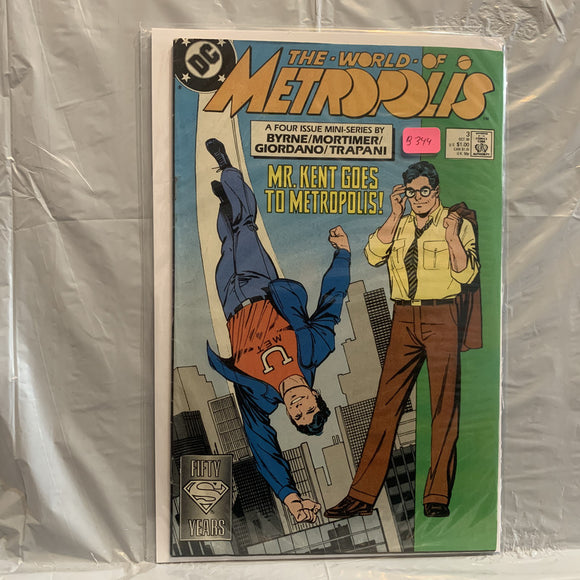 #3 The World of Metropolis Four Issue Mini Series DC Comics AW 8063