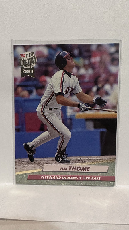 #54 Jim Thome Cleveland Indians 1992 Fleer Ultra Baseball Card