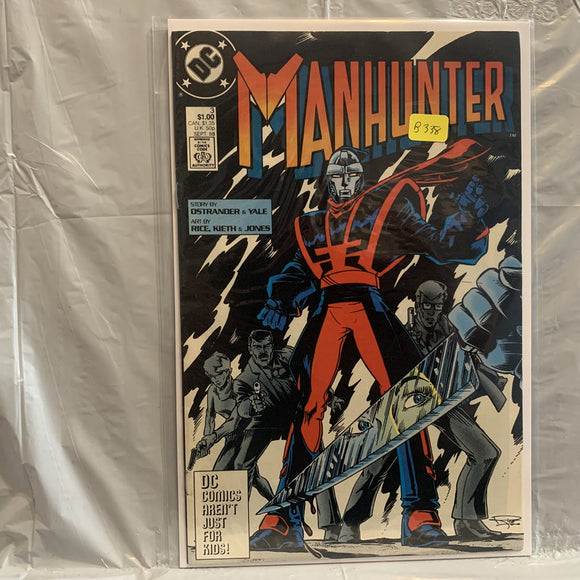 #3 Manhunter  DC Comics AW 8066