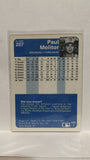 #207 Paul Molitor Milwaukee Brewers 1984 Fleer Baseball Card