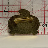 H.C.L. 86 87 Curling Club Logo Lapel Hat Pin