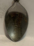 Claresholm Alberta Wild Rose Souvenir Spoon