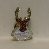 Red Deer Alberta Logo Lapel Hat Pin