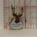 Red Deer Alberta Logo Lapel Hat Pin