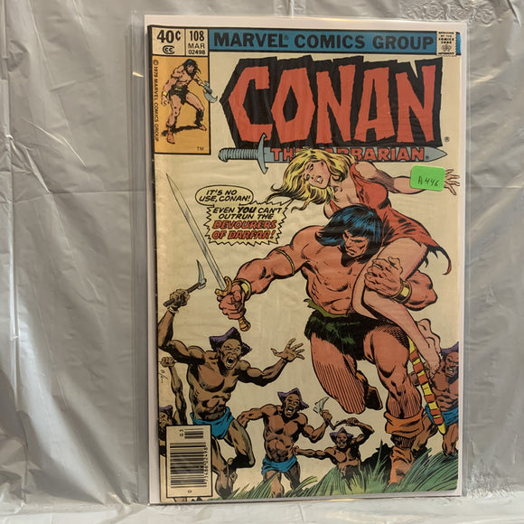#108 Conan The Barbarian Marvel Comics AW 8074