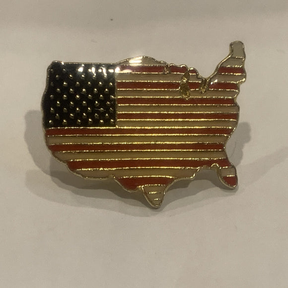 USA Flag Country Lapel Hat Pin AK