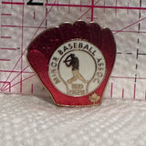 Minor Baseball Association Red Deer Glove  Lapel Pin