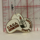 C.R.C.A. Seniors Zone 3 Calgary Olympics Hat Lapel Hat Pin
