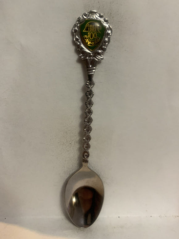Canmore Alberta 100th 1883 1983 Souvenir Spoon