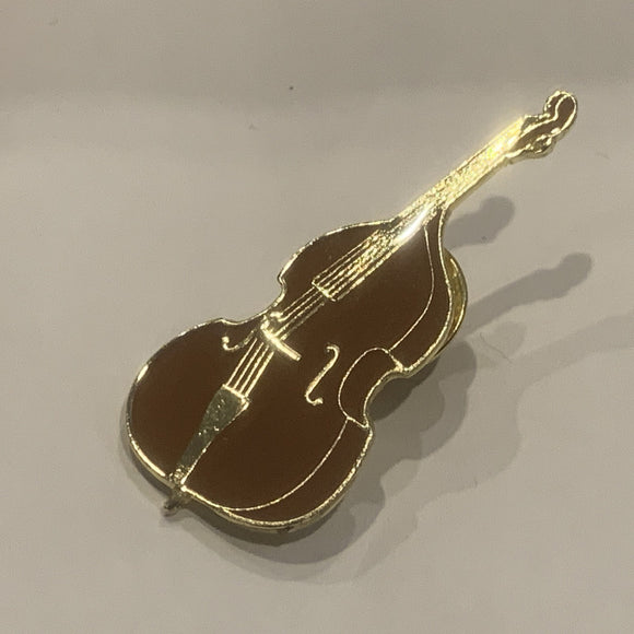 Cello Musical Instrument Lapel Hat Pin AK
