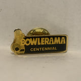 Bowlerama Centennial Bowling Lapel Hat Pin