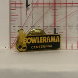 Bowlerama Centennial Bowling Lapel Hat Pin