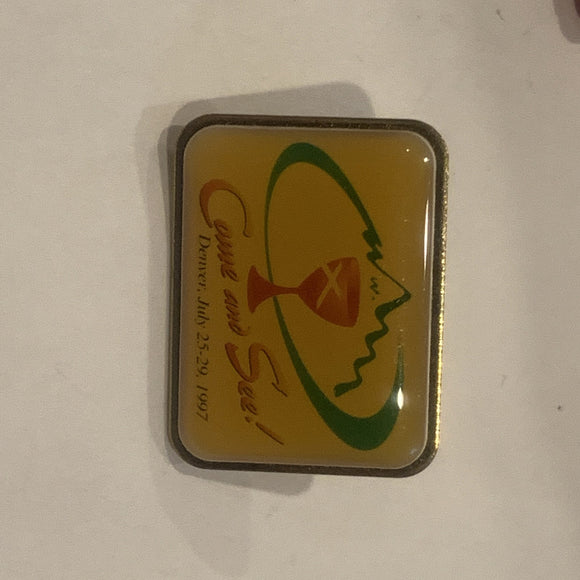 Come and See Denver July 25 29 1997 Lapel Hat Pin AL