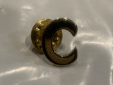 Letter C Lapel Hat Pin