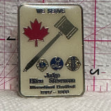 Judge Brian Stevenson Lions Club President 1987 88  Lapel Pin