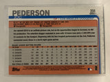 #231 Joc Pederson Los Angeles Dodgers 2019 Topps Series One Baseball Card