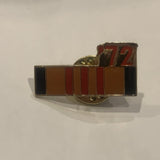 Army Ribbon '72 Lapel Hat Pin AL