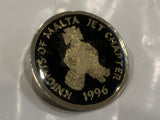 Knights of Malta Jet Chapter 1996 Lapel Hat Pin