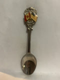 St Thomas Ontario Canaidan USA Flags Souvenir Spoon