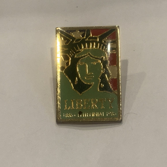 Liberty 1886 Centennial 1986 Lapel Hat Pin AL