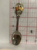St Thomas Ontario Canaidan USA Flags Souvenir Spoon