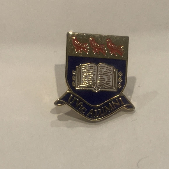 U Vic Alumni Logo Crest Emblem Lapel Hat Pin AL
