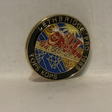 Lethbridge Pro 1989 TOPS KOPS Lapel Hat Pin