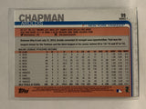 #99 Aroldis Chapman New York Yankees 2019 Topps Series One Baseball Card