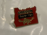 Oregon Beaver State Lapel Hat Pin