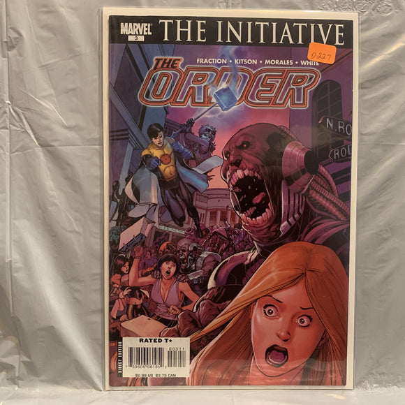 #3 The Order The Initiative Marvel Comics AX 8133