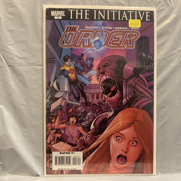 #3 The Order The Initiative Marvel Comics AX 8135