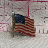American USA Flag  Lapel Pin