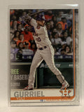 #55 Yuli Gurriel Houston Astros 2019 Topps Series One Baseball Card