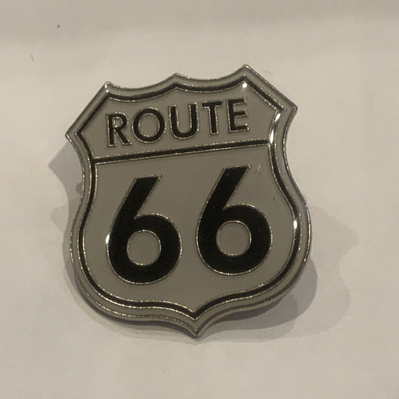 Route 66 Sign Lapel Hat Pin AL