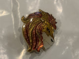 Lion Head Lapel Hat Pin