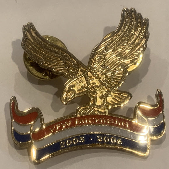 VFW Michigan 2005 2006 Logo Lapel Hat Pin AM