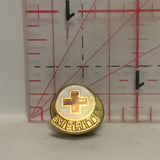 Merit Red Cross Lapel Hat Pin
