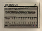 #188 Matt Davidson Chicago White Sox 2019 Topps Series One Baseball Card