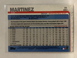 #77 J.D. Martinez   Boston Red Sox 2019 Topps Series One Baseball Card