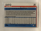 #342 Wilmer Difo Washington Nationals 2019 Topps Series One Baseball Card