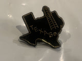 Texas State Oil Derrick Lapel Hat Pin