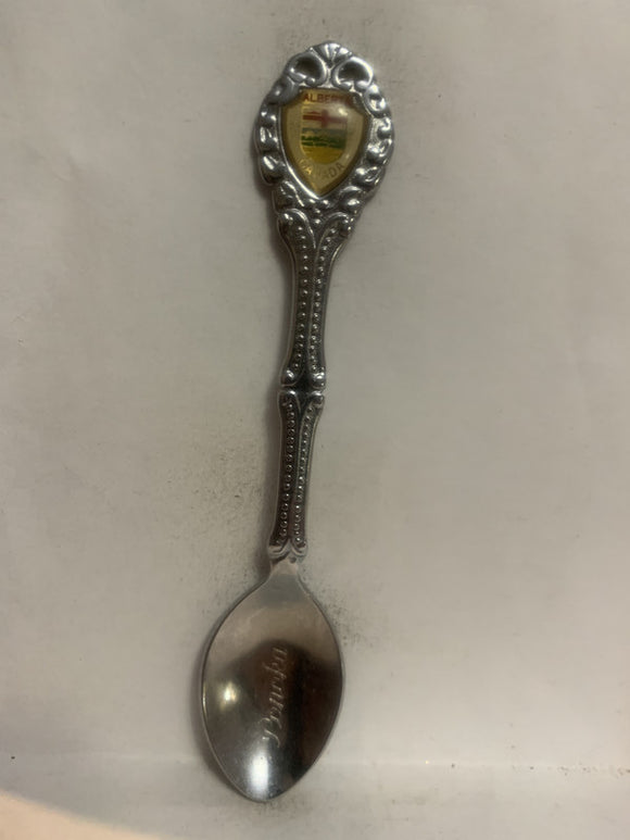 Ponoka Alberta Crest Emblem Canada Souvenir Spoon