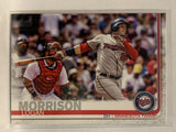 #324 Logan Morrison Minnesota Twins 2019 Topps Series One Baseball Card