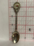 Eckville Alberta Wild Rose Souvenir Spoon