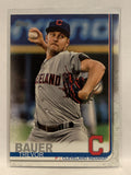 #110 Trevor Bauer Cleveland Indians 2019 Topps Series One Baseball Card